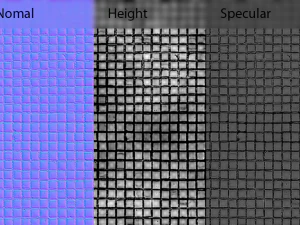 small blue tiles CG Textures