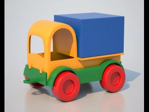 samoch&oacute;d-lod&oacute;wka Model 3D