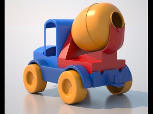 mixer car Modèle 3D