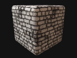 सफेद सिलिकेट ईंटें CG टेक्स्चर्स