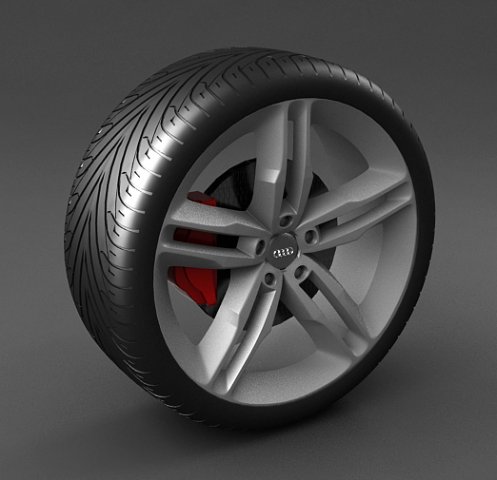 s5 wheel Modelo 3D .c4d .max .obj .3ds .fbx .stl .blend 