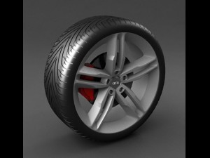 s5 wheel 3D 模型