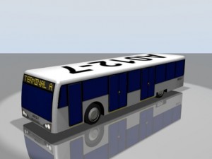 airportshuttlebus Modelo 3D