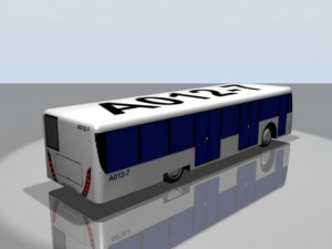 airportshuttlebus Modelo 3D