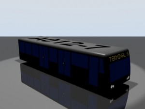 airportshuttlebus Modelo 3D