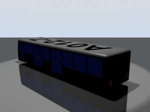airportshuttlebus Modelo 3D