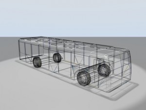 airportshuttlebus Modelo 3D