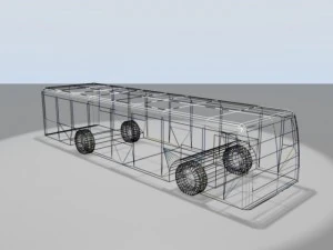 airportshuttlebus 3D Model
