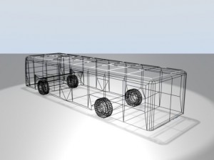 airportshuttlebus Modelo 3D