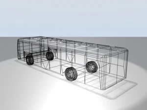 airportshuttlebus 3D Model