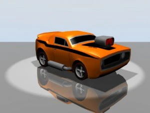 toy musclecar 3D Model