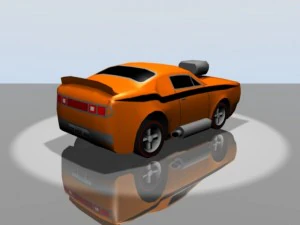 toy musclecar 3D Model