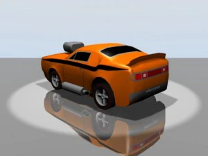 toy musclecar 3D Model
