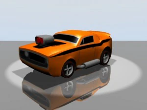 toy musclecar 3D Model