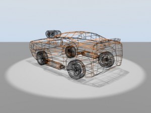 toy musclecar 3D Модель