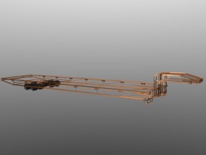 rolltrailer Modello 3D