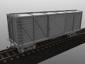 boxcar 3D Model