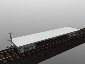 flatcar 3D Model
