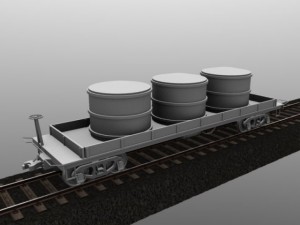 tankcar water 3D Model