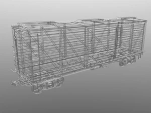 freightcar pack 3D Model