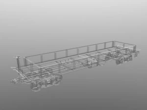 freightcar pack 3D Model