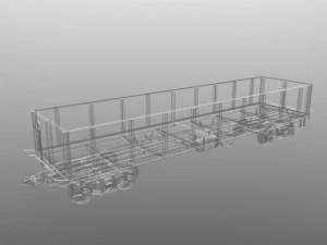 freightcar pack 3D Model