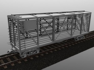 freightcar pack 3D मॉडल