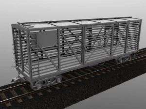 freightcar pack 3D Model