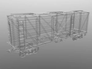 freightcar pack 3D Model