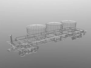 freightcar pack 3D Model