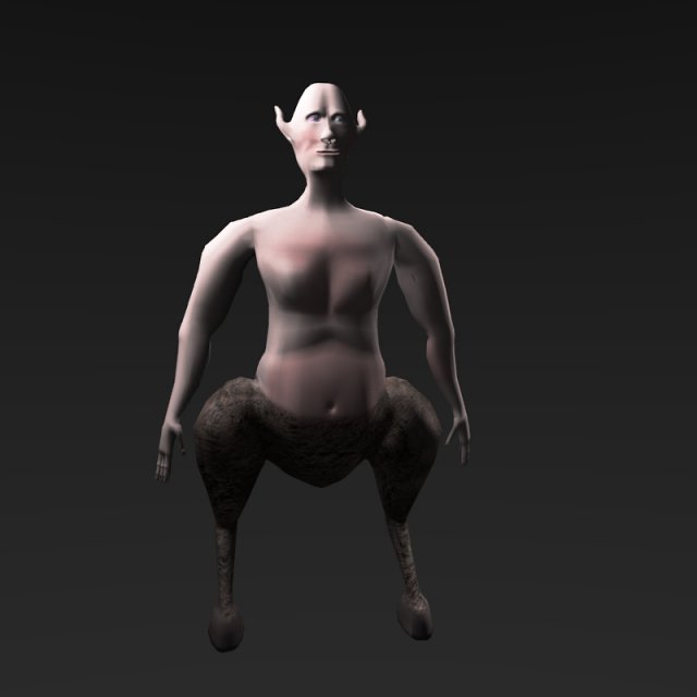 centaure 3D Model .c4d .max .obj .3ds .fbx .stl .blend 