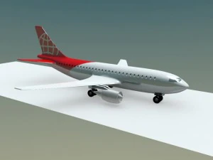 airbus a321 3D Model