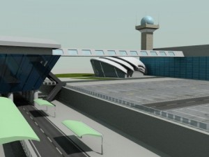 airport  metro  bus terminal 3D Model