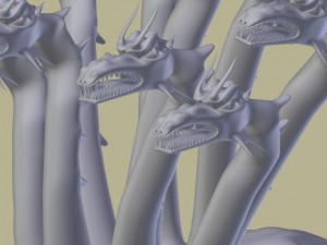 lernaean hydra Modèle 3D