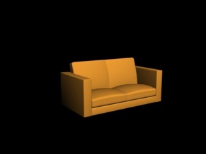 sofa Modèle 3D