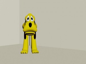pluto Modello 3D