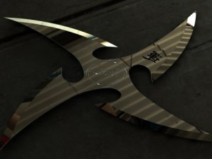 long throwing star 3Dモデル