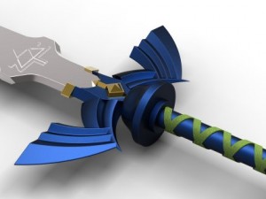 Master sword 3D Модель