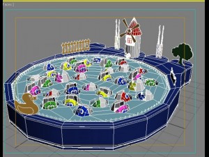 fishing game 3Dモデル