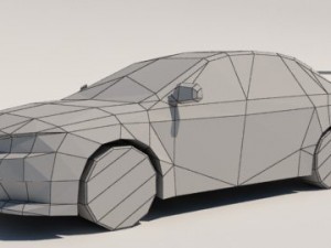 mitsubishi lancer evolution x 3D-Modell