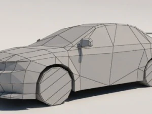 mitsubishi lancer evolution x 3D Model