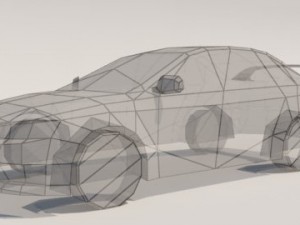 mitsubishi lancer evolution x 3D-Modell