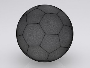 football ball Modelo 3D