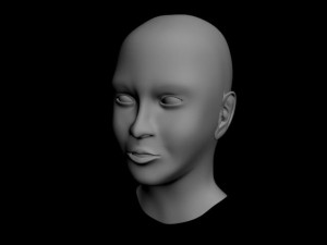 female head 3D Model