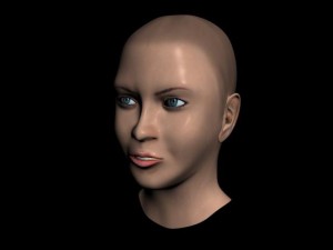 female head 3D Model