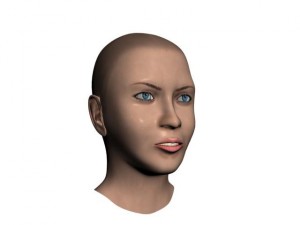 female head 3D Model