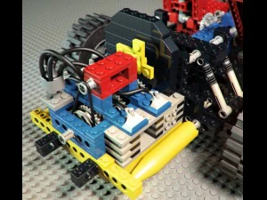 lego technic chassis 8860 3D Model