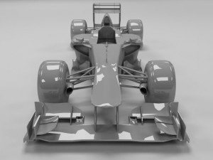 2011 mercedes gp mgp w02 formula 1 car model 3D Model