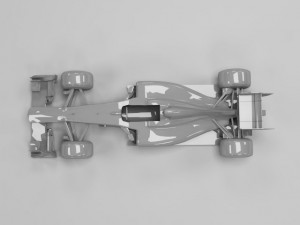 2011 mercedes gp mgp w02 formula 1 car model 3D Model