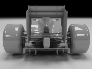 2011 mercedes gp mgp w02 formula 1 car model 3D Model